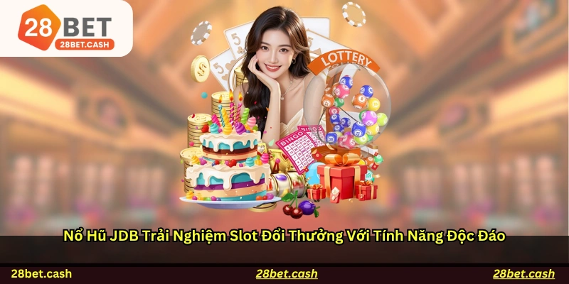 Nổ hũ JDB: Trải nghiệm slot đổi thưởng với tính năng độc đáo